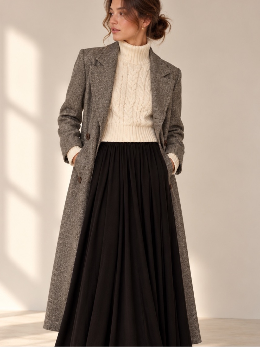 IRVING POSLUNS VINTAGE OVERCOAT